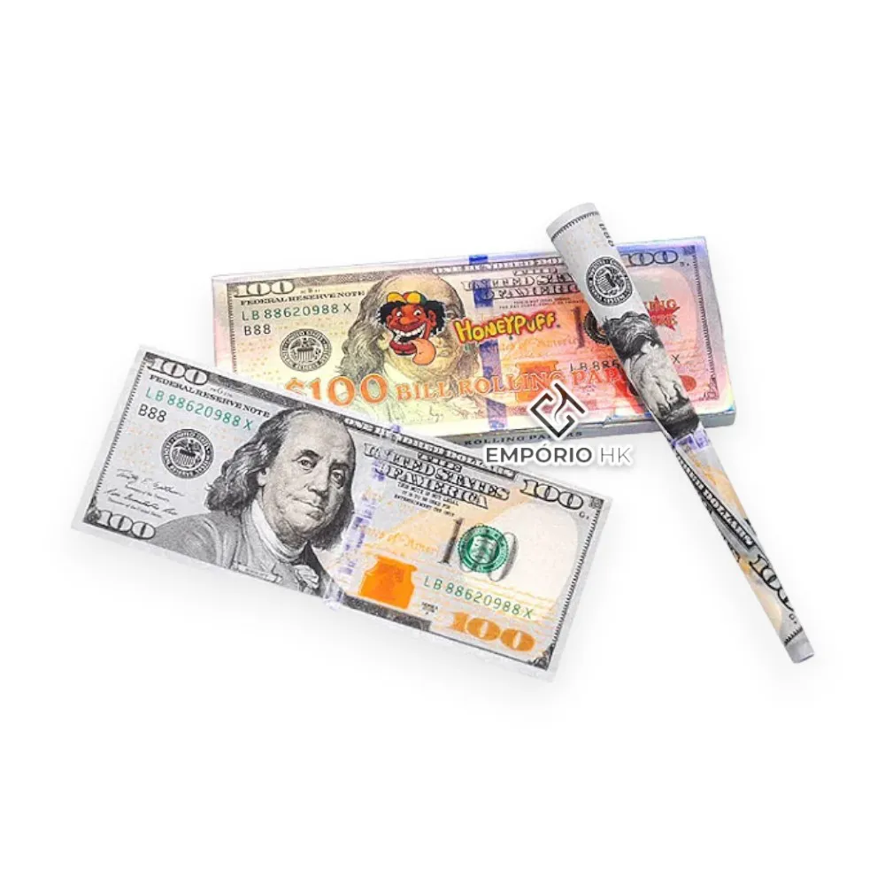 Seda para Cigarro Dólar Honey Puff (Display c/ 24 Livretos - 25 Folhas/Bloco) - Imagem 2